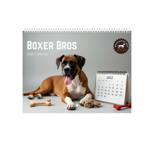 2025 Boxer Bros Wall Calendar